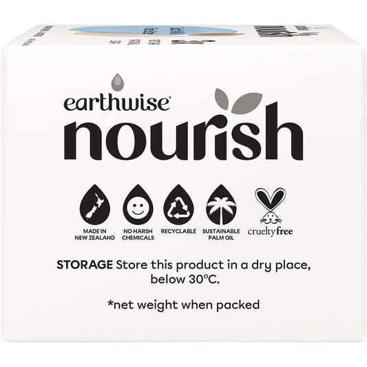 EARTHWISE NOURISH Natural Soap Bar Goat'S Milk & Shea Butter 3X90G